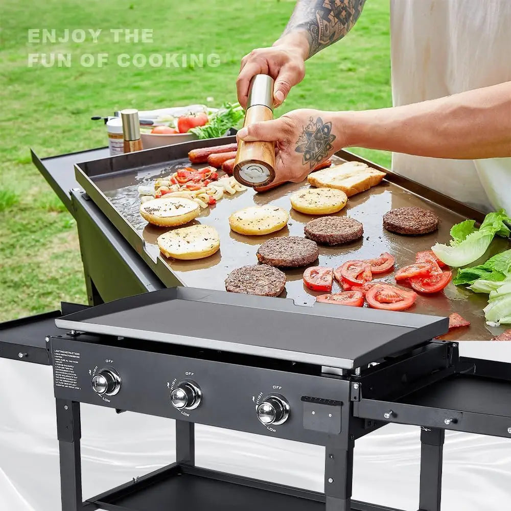 Foldable Gas Griddle 31.5 Inch Portable Propane Grill