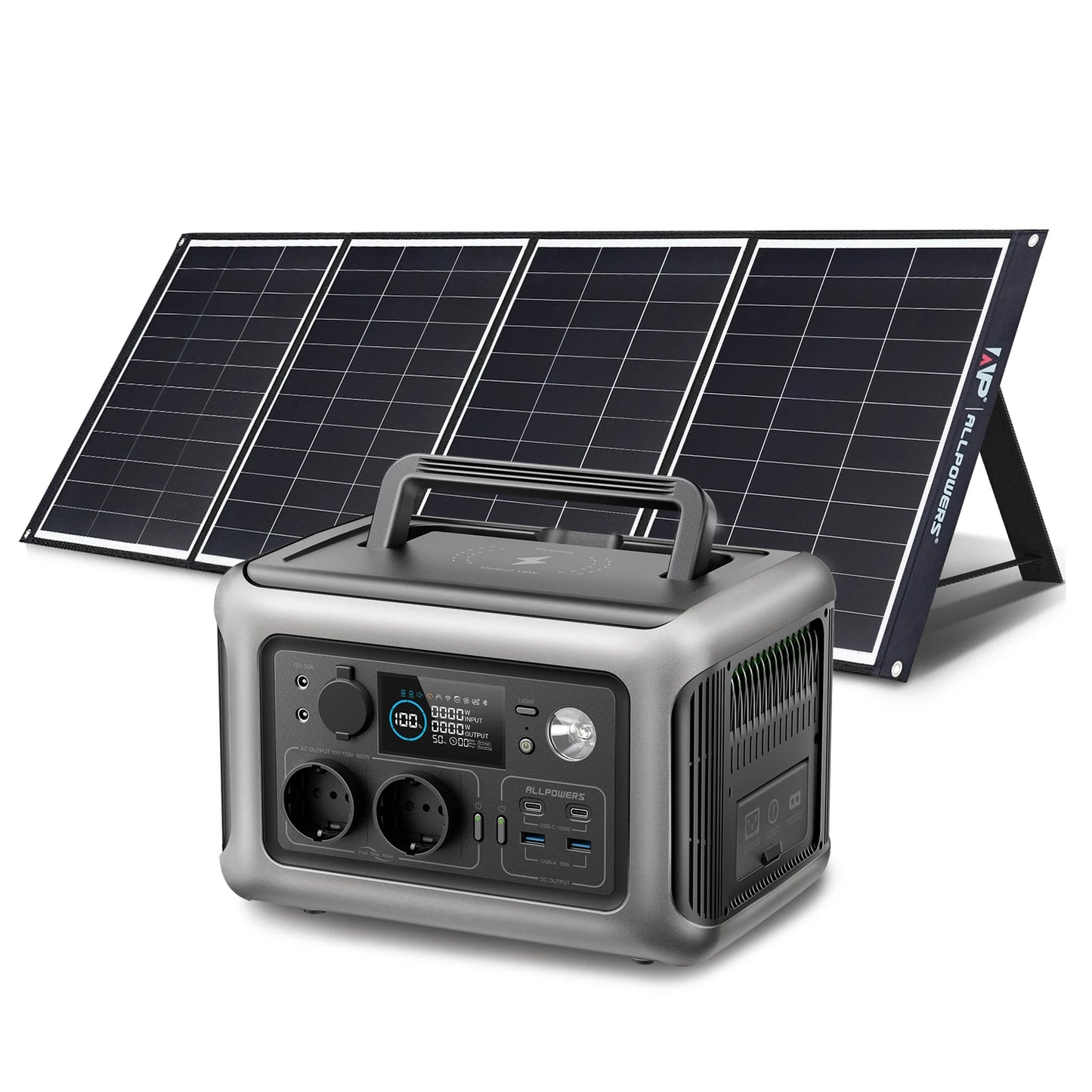 ALLPOWERS R600 Portable Powerstation 600W 299Wh for Camping