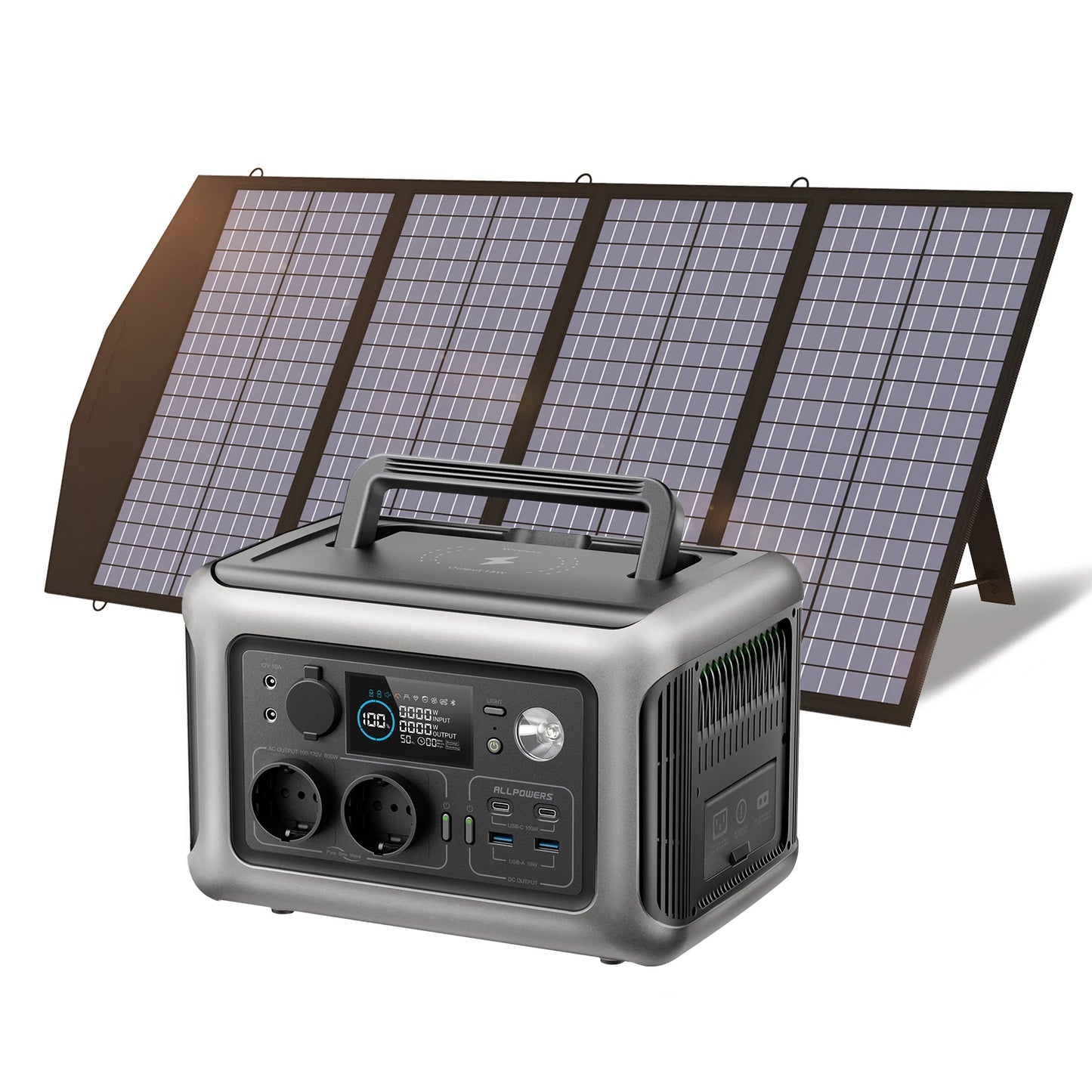 ALLPOWERS R600 Portable Powerstation 600W 299Wh for Camping