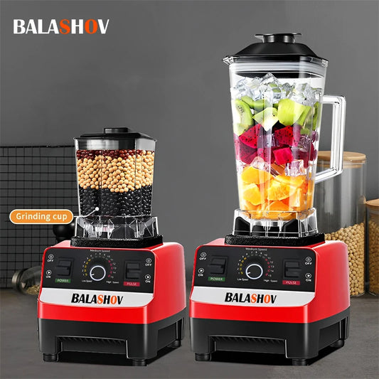 2000W Heavy Duty Commercial Blender Stationary Mixer Food Processor for Ice Smoothies High Power Juicer BPA Free