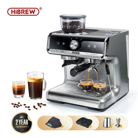 HiBREW Barista Pro 20Bar Bean to Espresso Commercial Coffee Machine with Full Kit