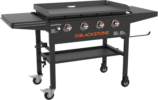 Blackstone Portable Outdoor Gas Griddle 4 Burner Propane Grill 36 Inch Black