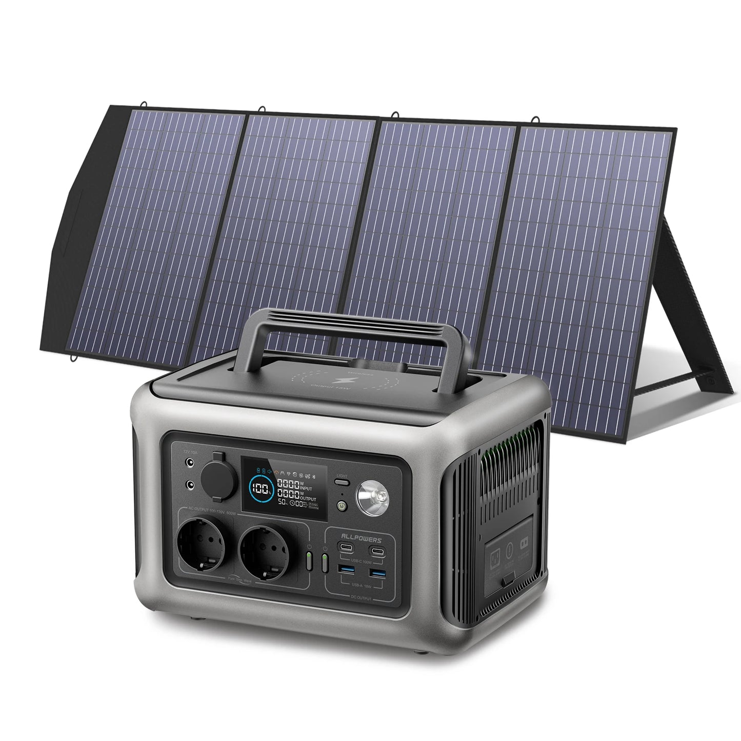 ALLPOWERS R600 Portable Powerstation 600W 299Wh for Camping
